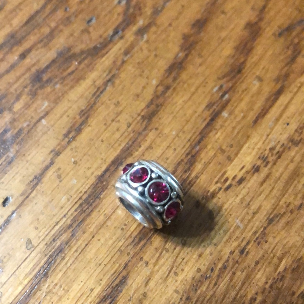 COPY - Garnet Brighton bead for charm bracelet